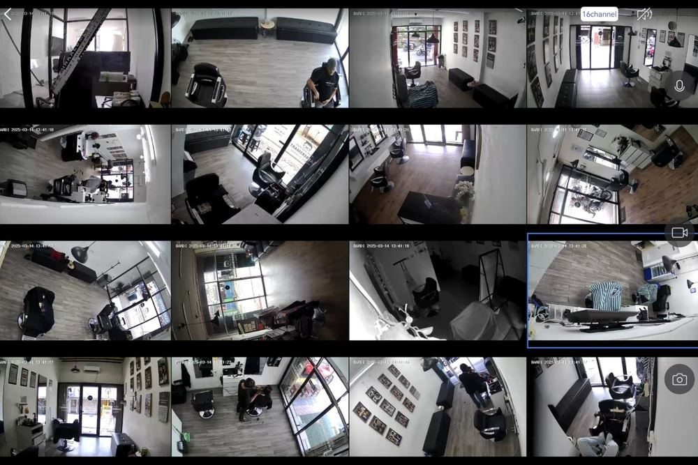 Tampilan CCTV outlet